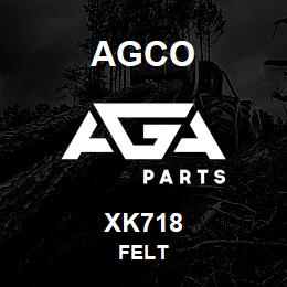 XK718 Agco FELT | AGA Parts