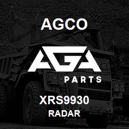 XRS9930 Agco RADAR | AGA Parts