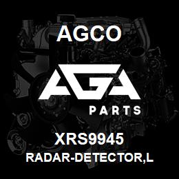 XRS9945 Agco RADAR-DETECTOR,L | AGA Parts