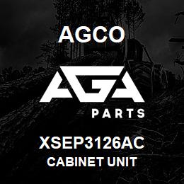 XSEP3126AC Agco CABINET UNIT | AGA Parts