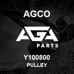 Y100800 Agco PULLEY | AGA Parts