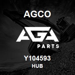 Y104593 Agco HUB | AGA Parts