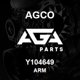 Y104649 Agco ARM | AGA Parts