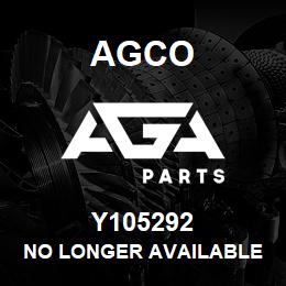 Y105292 Agco NO LONGER AVAILABLE | AGA Parts