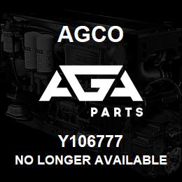 Y106777 Agco NO LONGER AVAILABLE | AGA Parts