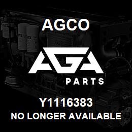 Y1116383 Agco NO LONGER AVAILABLE | AGA Parts