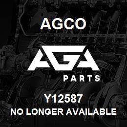 Y12587 Agco NO LONGER AVAILABLE | AGA Parts