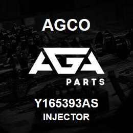 Y165393AS Agco INJECTOR | AGA Parts