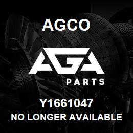 Y1661047 Agco NO LONGER AVAILABLE | AGA Parts