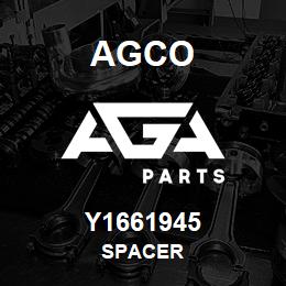 Y1661945 Agco SPACER | AGA Parts