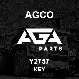 Y2757 Agco KEY | AGA Parts