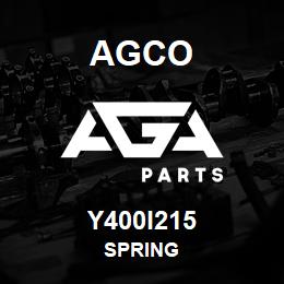 Y400I215 Agco SPRING | AGA Parts