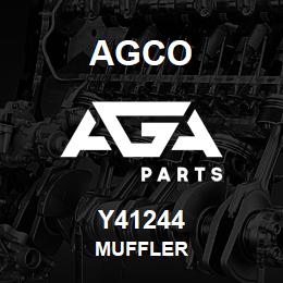 Y41244 Agco MUFFLER | AGA Parts