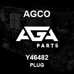 Y46482 Agco PLUG | AGA Parts