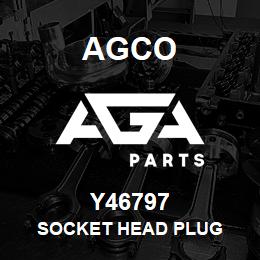 Y46797 Agco SOCKET HEAD PLUG | AGA Parts