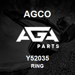 Y52035 Agco RING | AGA Parts