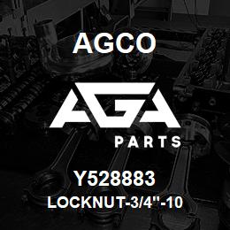 Y528883 Agco LOCKNUT-3/4"-10 | AGA Parts