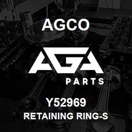 Y52969 Agco RETAINING RING-S | AGA Parts