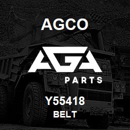 Y55418 Agco BELT | AGA Parts