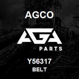 Y56317 Agco BELT | AGA Parts