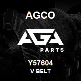 Y57604 Agco V BELT | AGA Parts