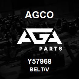 Y57968 Agco BELT/V | AGA Parts