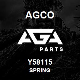 Y58115 Agco SPRING | AGA Parts