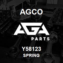 Y58123 Agco SPRING | AGA Parts