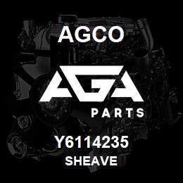 Y6114235 Agco SHEAVE | AGA Parts