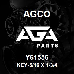 Y61556 Agco KEY-5/16 X 1-3/4 | AGA Parts