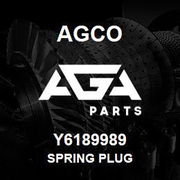 Y6189989 Agco SPRING PLUG | AGA Parts