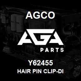 Y62455 Agco HAIR PIN CLIP-DI | AGA Parts