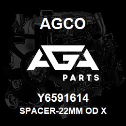 Y6591614 Agco SPACER-22MM OD X | AGA Parts