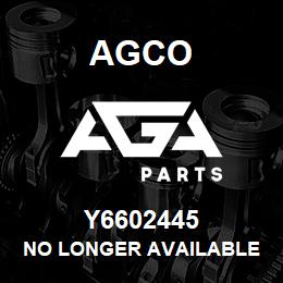 Y6602445 Agco NO LONGER AVAILABLE | AGA Parts