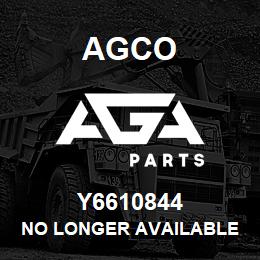 Y6610844 Agco NO LONGER AVAILABLE | AGA Parts