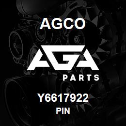 Y6617922 Agco PIN | AGA Parts