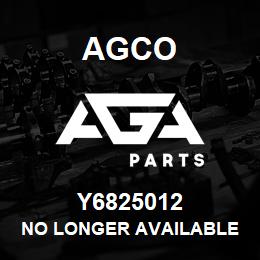 Y6825012 Agco NO LONGER AVAILABLE | AGA Parts