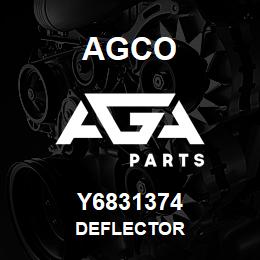 Y6831374 Agco DEFLECTOR | AGA Parts