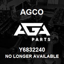 Y6832240 Agco NO LONGER AVAILABLE | AGA Parts