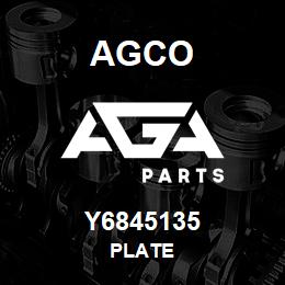 Y6845135 Agco PLATE | AGA Parts