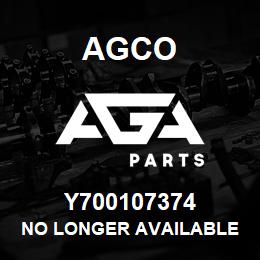 Y700107374 Agco NO LONGER AVAILABLE | AGA Parts