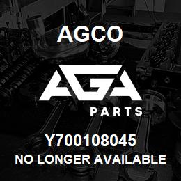 Y700108045 Agco NO LONGER AVAILABLE | AGA Parts