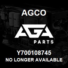 Y700108745 Agco NO LONGER AVAILABLE | AGA Parts