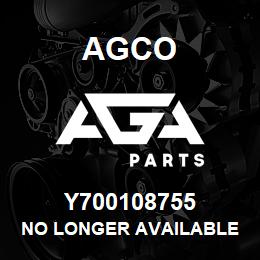 Y700108755 Agco NO LONGER AVAILABLE | AGA Parts