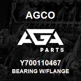 Y700110467 Agco BEARING W/FLANGE | AGA Parts