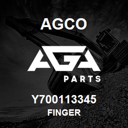 Y700113345 Agco FINGER | AGA Parts