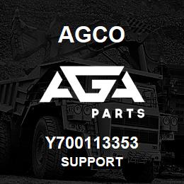 Y700113353 Agco SUPPORT | AGA Parts