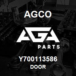 Y700113586 Agco DOOR | AGA Parts