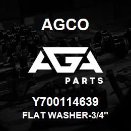 Y700114639 Agco FLAT WASHER-3/4" | AGA Parts