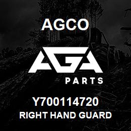 Y700114720 Agco RIGHT HAND GUARD | AGA Parts